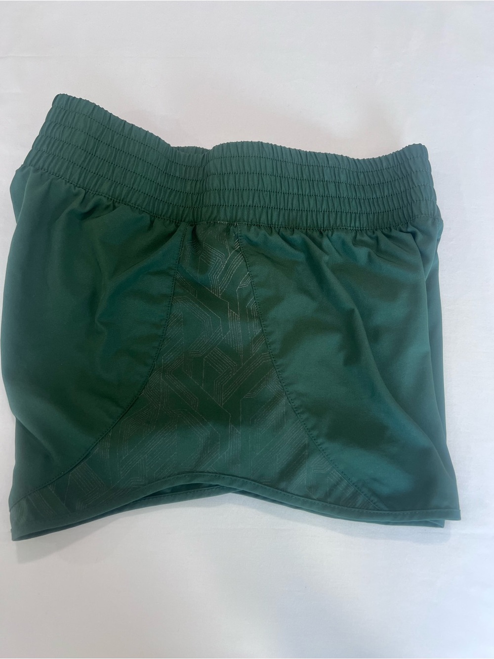 Women’s Athletic Shorts - Dark Green - Picture 3 of 8